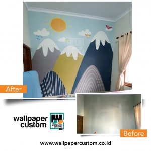 Wallpaper Custom Untuk Kamar Anak